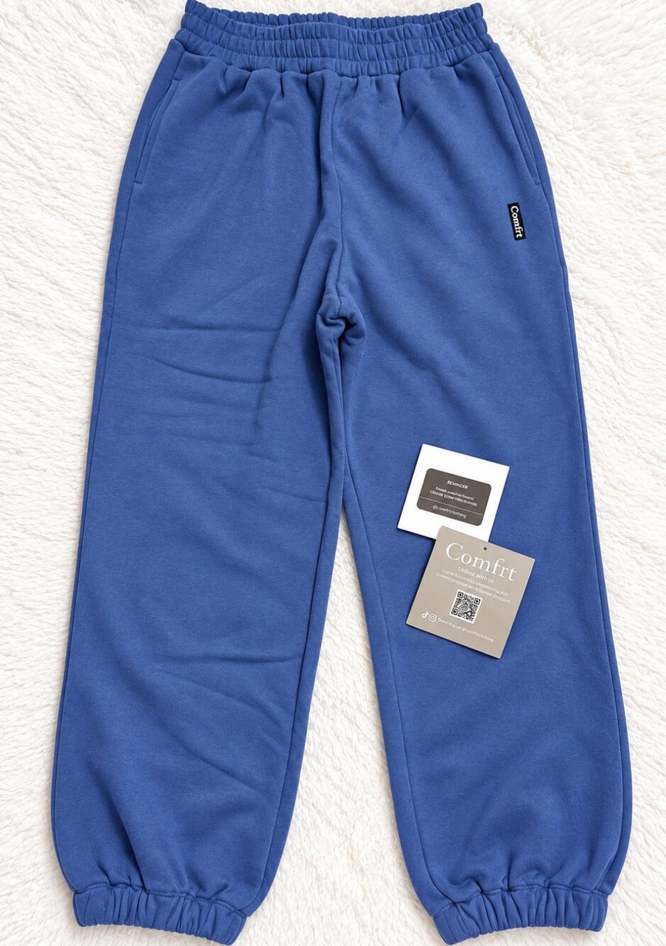 Comfrt The Standard Sweatpants Pacific Blue Size L New
